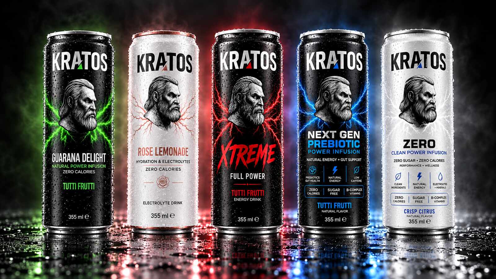 Beyond Energy: The New Generation of KRATOS Functional Beverages