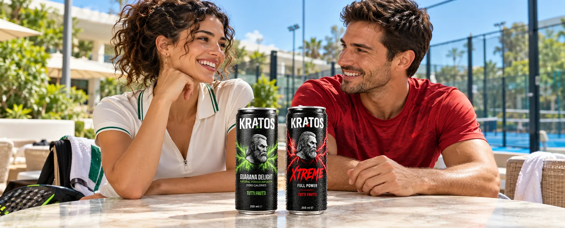 Green or Red? Find Your KRATOS with Guarana Delight and XTREME